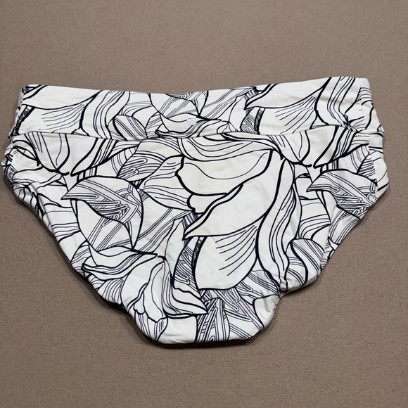 CALIA Women's Wide Banded High Rise Swim Bottoms - Picture 2 of 6